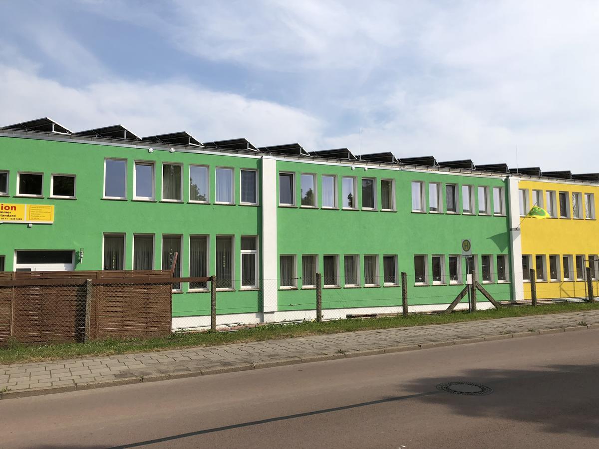 Motel Monteur Aschersleben Bagian luar foto